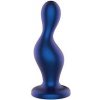 ToyJoy The Hitter Buttplug (Blue), silikónový análny kolík