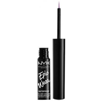 NYX Professional Makeup Epic Wear Liquid Liner tekuté linky na oči s matným finišom 06 Lilac 3,5 ml