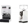 Gaggia New Classic E24 BC, white + Eureka Mignon Specialita, CR white