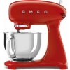 Kuchynský robot SMEG 50's Retro Style 4,8 l červený, s nerezovou miskou (SMF03RDEU)