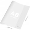 Obal na zošit A6 PVC hrubý transparentný 220x154 mm