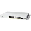 Cisco Catalyst switch C1300-24P-4X (24xGbE, 4xSFP+, 24xPoE+, 195W, fanless) - REFRESH C1300-24P-4X-RF