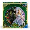 Kulaté puzzle Ravensburger 500 dílků Čarodějka 2