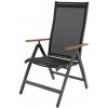Doppler EXPERT WOOD Plus - záhradné hliníkové polohovacie kreslo - Rozbalený tovar (N608)