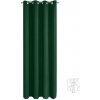 Záves LOGAN na krúžkoch 135x250cm tmavozelený