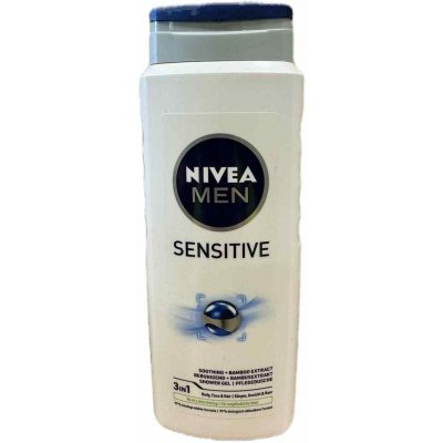 NIVEA Men Sensitive, pánsky sprchový gél 500 ml