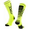 Force Kompresní ponožky COMPRESS fluo-černé