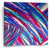Sablio Obraz Pruhovaný motív 2 - 50x50 cm
