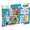 EDUkit - Disney Classics 4v1 (pexeso, 48 + 30 puzzle, 6 kostek)