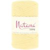 Natana Macrame String 3mm pastelová žltá 26