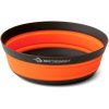 Sea to Summit Skládací miska Frontier Ultralight Collapsible Bowl M Barva (vzor): oranžová