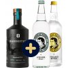 Bareksten Botanical Gin + 2 x Thomas Henry 0,75 l (set 1 x 0.7 l, 1 x 0.75 l, 1 x 0.75 l)