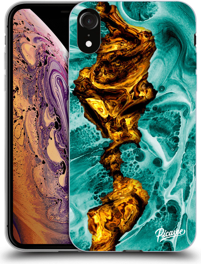 Púzdro Picasee ULTIMATE CASE Apple iPhone XR - Goldsky
