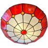 | Brilagi - Tiffany vitrážové stropné svietidlo SIENNA 2xE27/60W/230V priemer 40 cm | BRC-8008