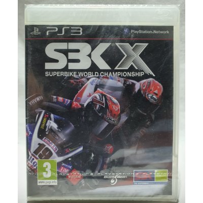 SBK X: SUPERBIKE WORLD CHAMPIONSHIP Playstation 3 EDÍCIA: Pôvodné vydanie - originál balenie v pôvodnej fólii s trhacím prúžkom - poškodená fólia