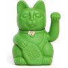 Lucky Cat - Mačka pre šťastie - veľkosť L Farba: TMAVÁ ZELENÁ