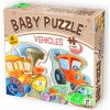 D-TOYS Baby puzzle Dopravné prostriedky 4v1 (2-4 dieliky)