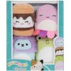 SQUISHMALLOWS MICROMALLOWS 4-BALENIE MASKOTOV 6CM