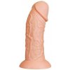 King Dildo Curved Flesh extra veľké dildo