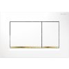 Geberit tlačidlo Sigma30 115.883.KK.1 Biela / pozlátená / biela