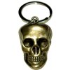 Prívesok na kľúče - Zlatá lebka