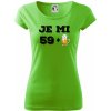 Je mi 60 pivo - Dámske tričko Pure - 2XL ( Apple Green )