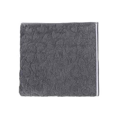 Bastion Collections bavlnený uterák 50 x 100 cm dark grey