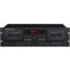 Tascam 202MKVII Dvojitá kazetová kazeta s USB výstupom, čierna, 202MKVII