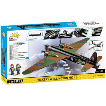 Cobi 5723 World War II Britský stredný bombardér VICKERS WELLINGTON MK II