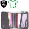 Lifeventure Peňaženka RFID COMPACT WALLET RECYCLED GREY