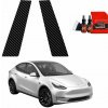 GRIZZ Protector Carbonová fólia na stĺpiky dverí, Tesla Model Y, 2020- ,