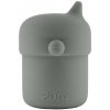 Silikónový pohárik s náustkom PURA my-my - slate 150 ml