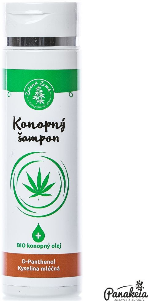 Zelená Země konopný šampón 200 ml