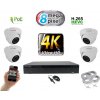 Monitorrs Security 4K IP Kamerový systém 4 kam. WD