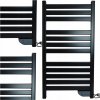 Elektrický kúpeľňový radiátor Volteno 500 W 550 x 1020 mm čierny