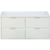 Kúpeľňová skrinka Sanox Porto 120 cm 4 zásuvky biela