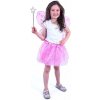Rappa, tutu sukňa ružová s paličkou a krídlami 8590687193581