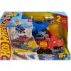 Sada vozidiel Hot Wheels City Transporter dvojitý drak JBM72