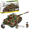COBI 3124 II WW PzKpfw VI Tiger Ausf E, 2v1, 1:35, 870 kostek