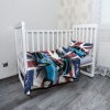 Sablio Mikroplyšové detské obliečky do postieľky Mini sedan Britská vlajka - 100x135 / 40x60
