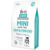 Brit Care Mini Grain Free Light & Sterilised granule 2 kg