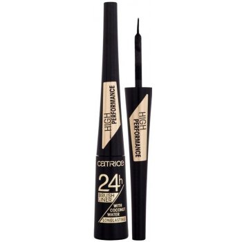 Catrice 24h Brush Liner tekuté očné linky 010 Ultra Black 3 ml