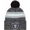 New Era | New Era Las Vegas Raiders Knit Beanie | šedá| ks