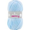 Priadza KNITTY 4 50g, svetlo modrá - odtieň 854