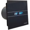 Axiálny ventilátor CATA e100 GBTH sklo, hygro, časovač, čierny (e100 GBTH)