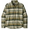 Pánska košeľa Patagonia Fjord Flannel Shirt Veľkosť: S / Farba: zelená
