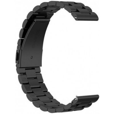 BStrap Stainless Steel remienok na Huawei Watch GT/GT2 46mm, black SHU003C01