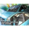 Deflektory na Suzuki Splash 2008-2014 (predné)