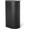 Kôš na odpadky ENKEL 6,6 l, čierna, uhlíkový oceľ, ferm LIVING