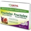 Fructolax Ovocie & Vláknina 12 kociek na žuvanie s príchuťou fíg a rebarbory